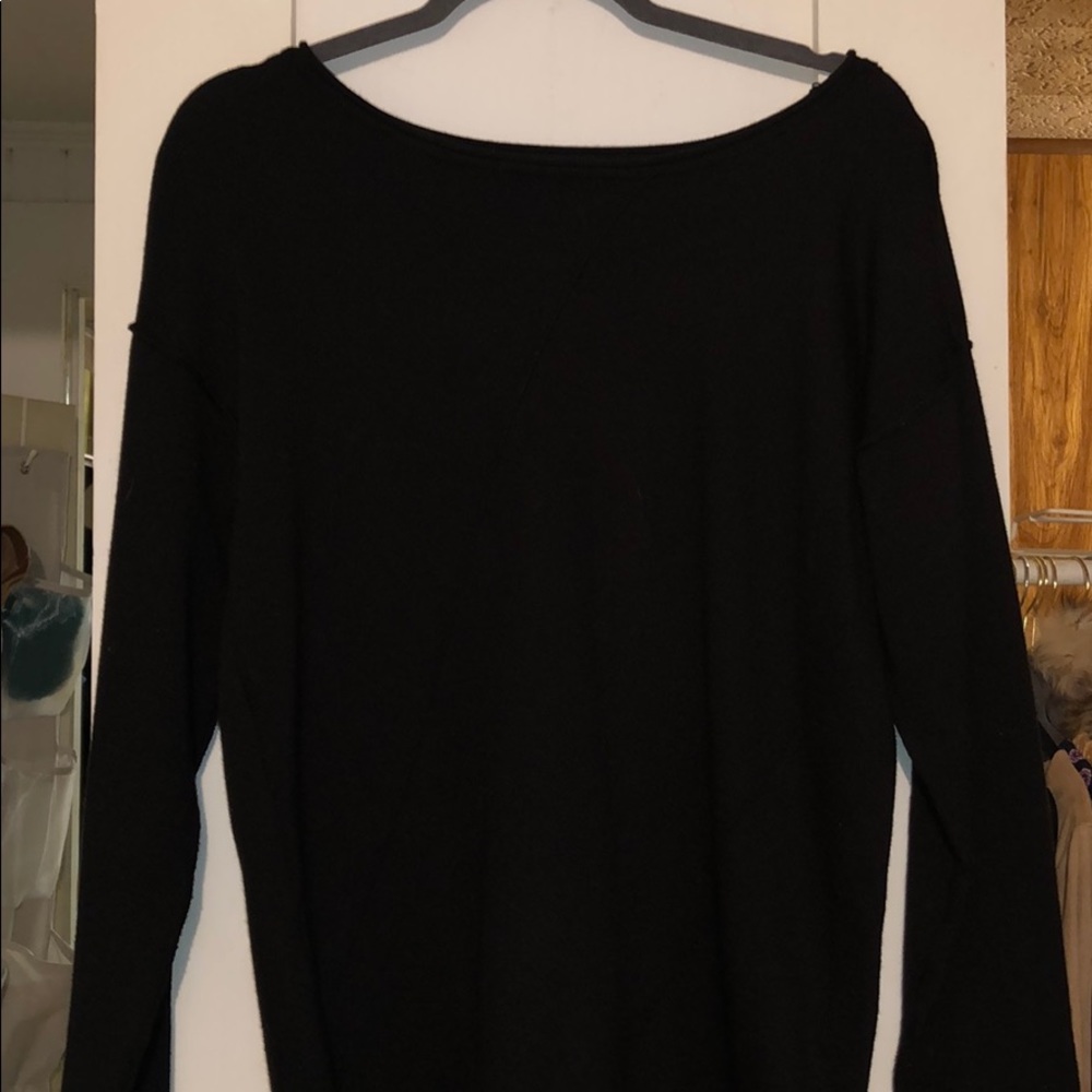 Black Long sweater shirt